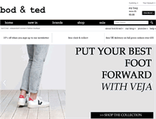 Tablet Screenshot of bodandted.co.uk